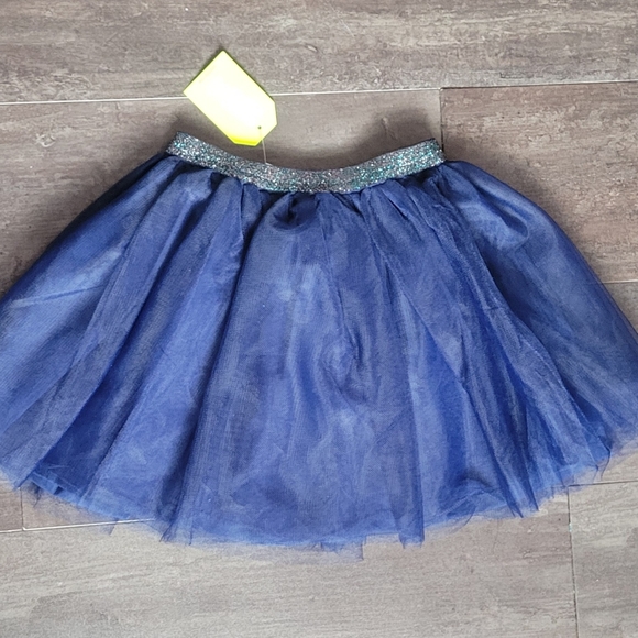 Crazy 8 Tutu Skirt and Mini Rebel Denim Button Down Shirt - Picture 5 of 7